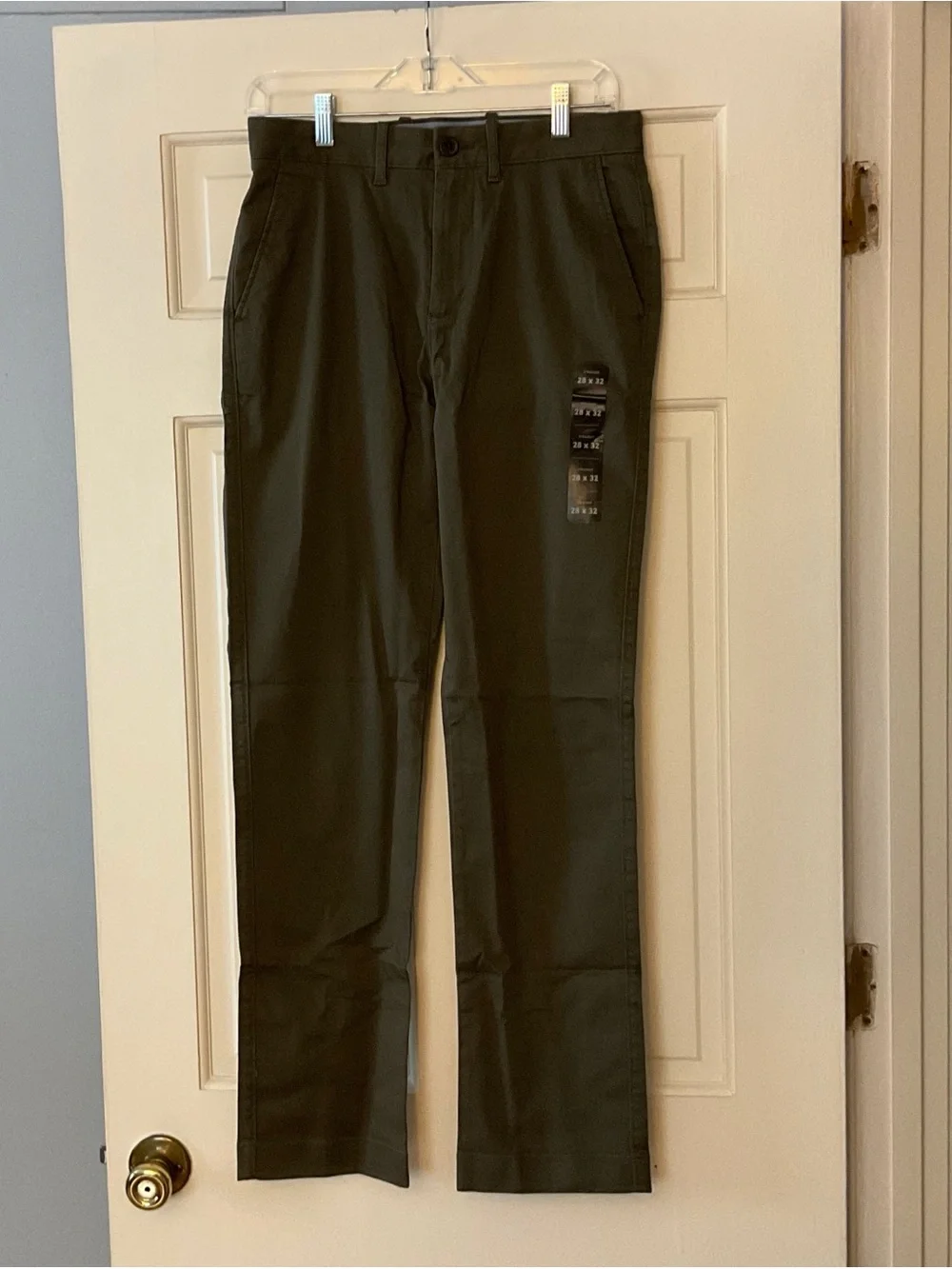 J.Crew Straight-fit original chino pant Catskill Green Men’s 28x32 NWT Office